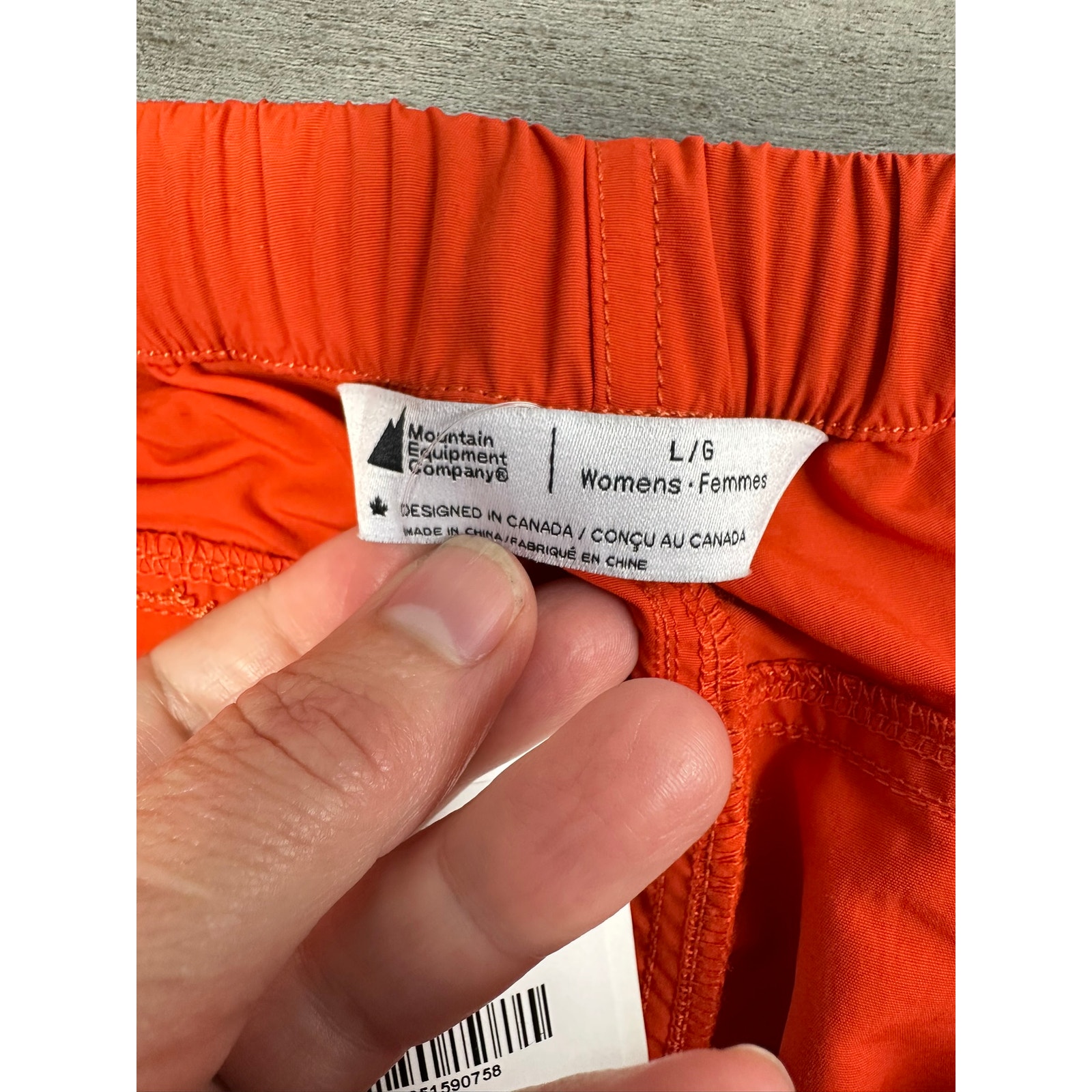 Nwt Mountain Equipment Radpants Woman's Pimento Red Hiking Gorpcore L — image 4 of 8